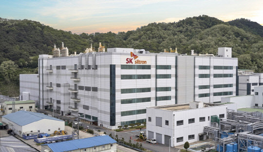 SK실트론 구미공장 전경. <SK실트론 제공>